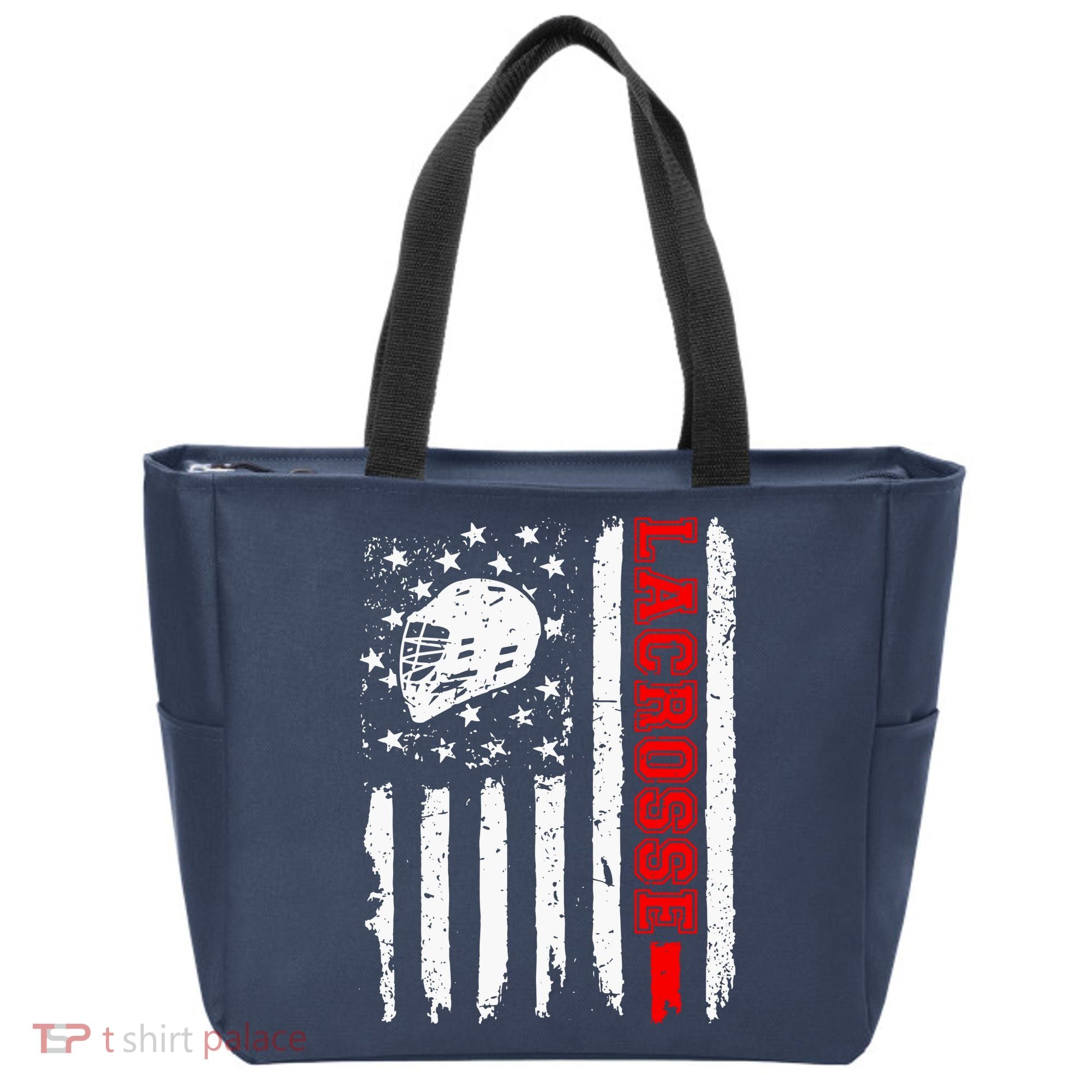 Lacrosse Tote Bag