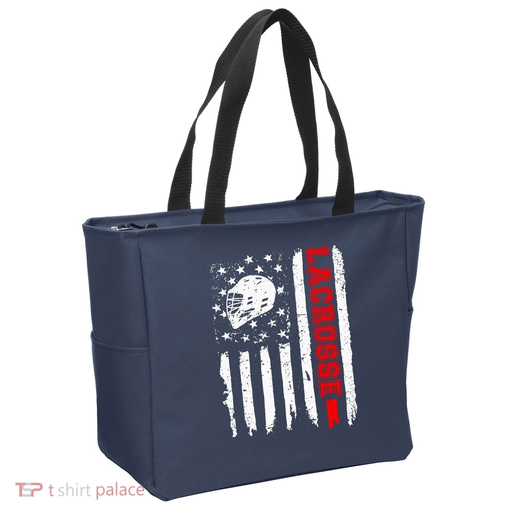 Lacrosse Tote Bag