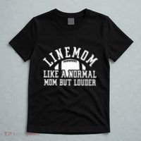 Linemom Like A Regular Mom But Louder Football Lineman Mom T-Shirt thumb 5