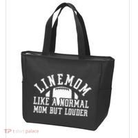 Linemom Like A Regular Mom But Louder Football Lineman Mom Tote Bag thumb 3