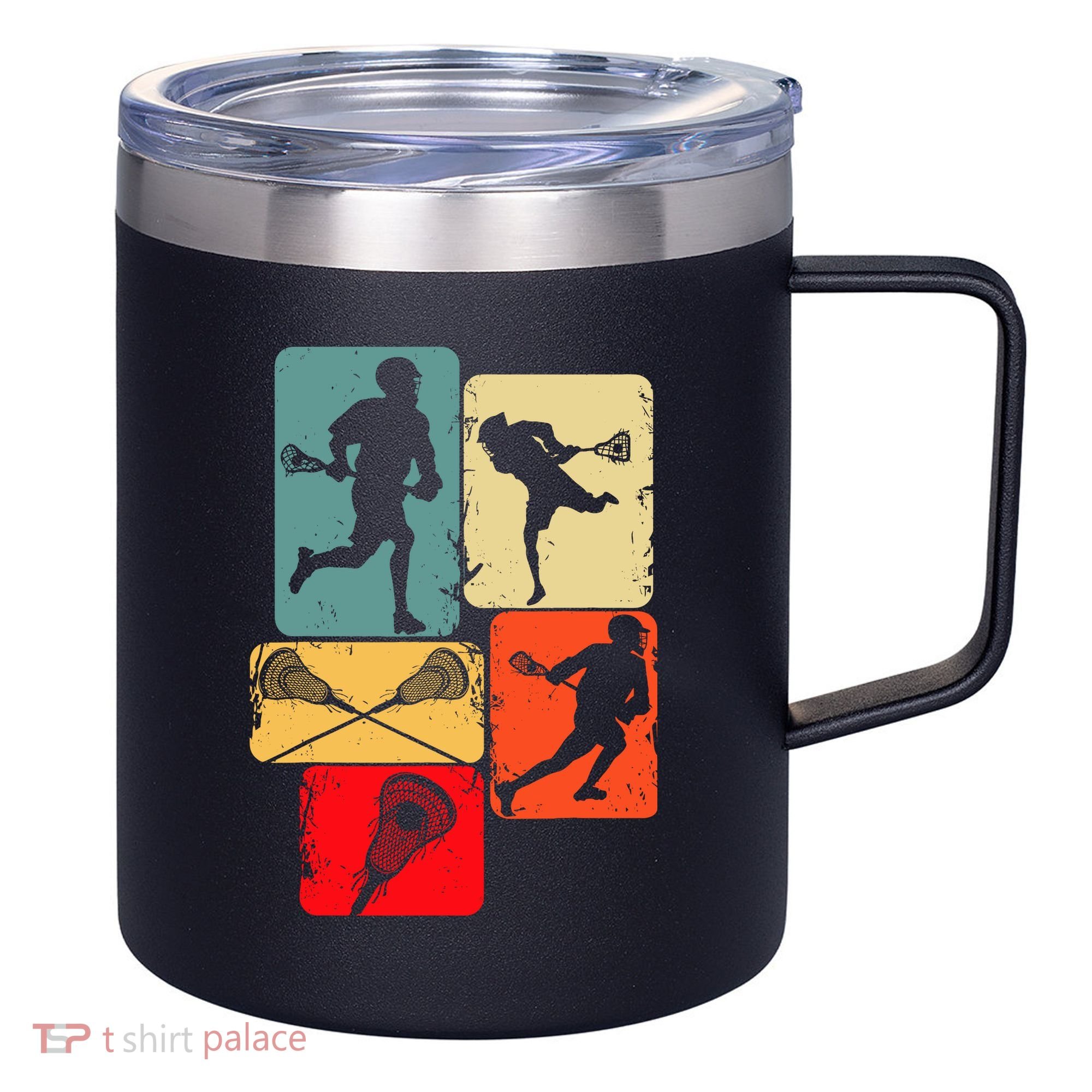 Lacrosse 12oz Stainless Steel Coffee Mug