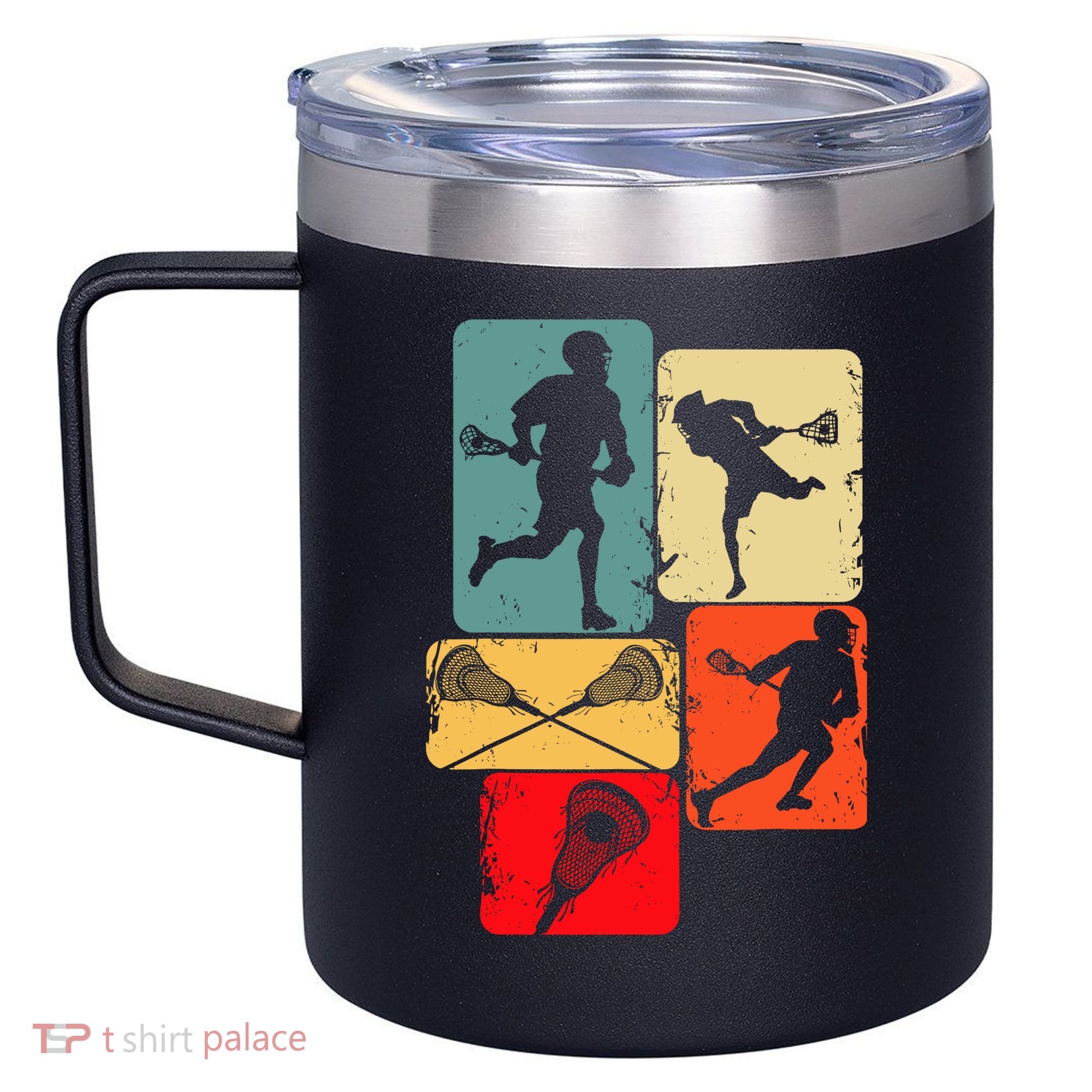 Lacrosse 12oz Stainless Steel Coffee Mug