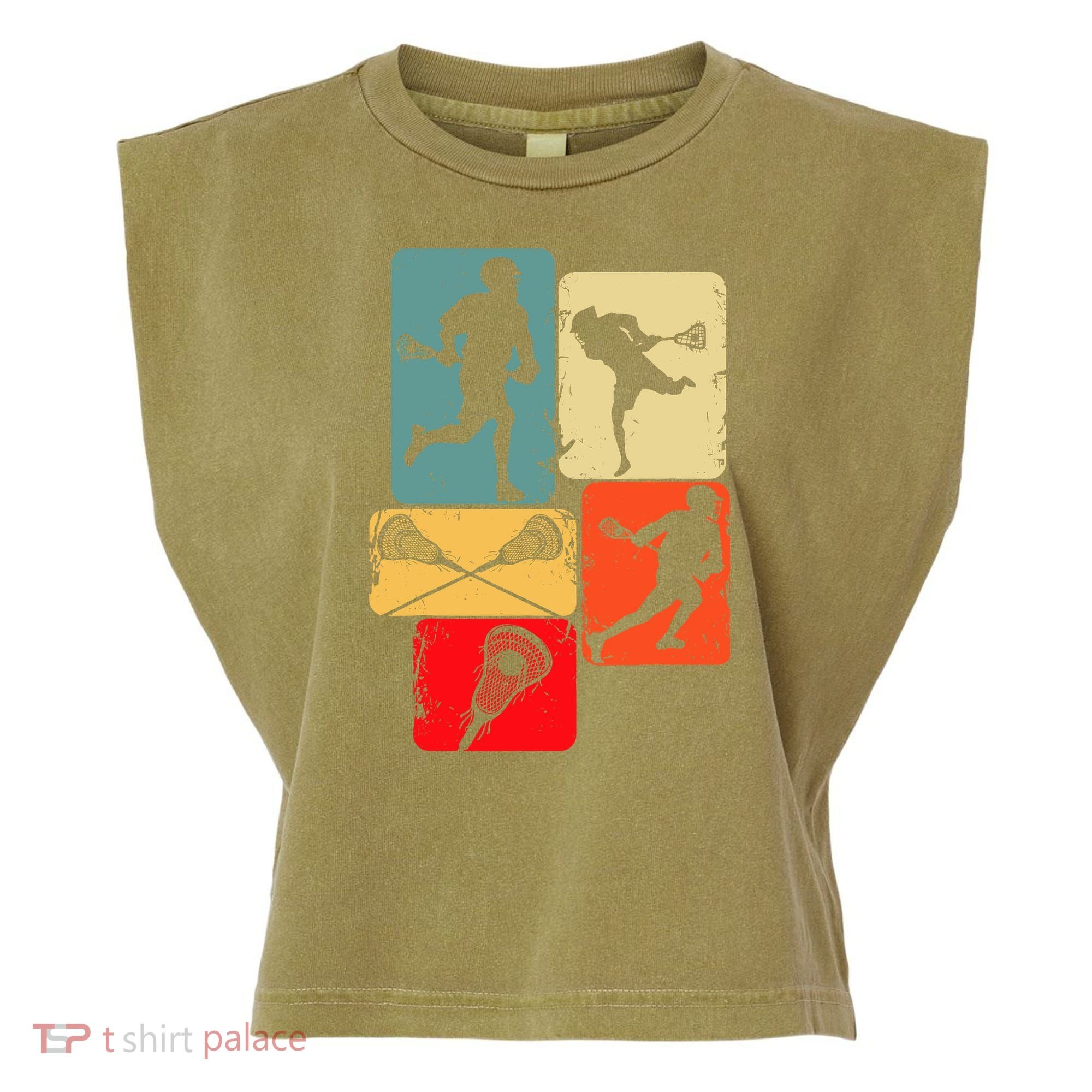 Lacrosse Garment-Dyed Women's Muscle Tee