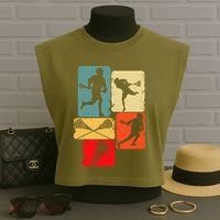 Lacrosse Garment-Dyed Women's Muscle Tee thumb 3