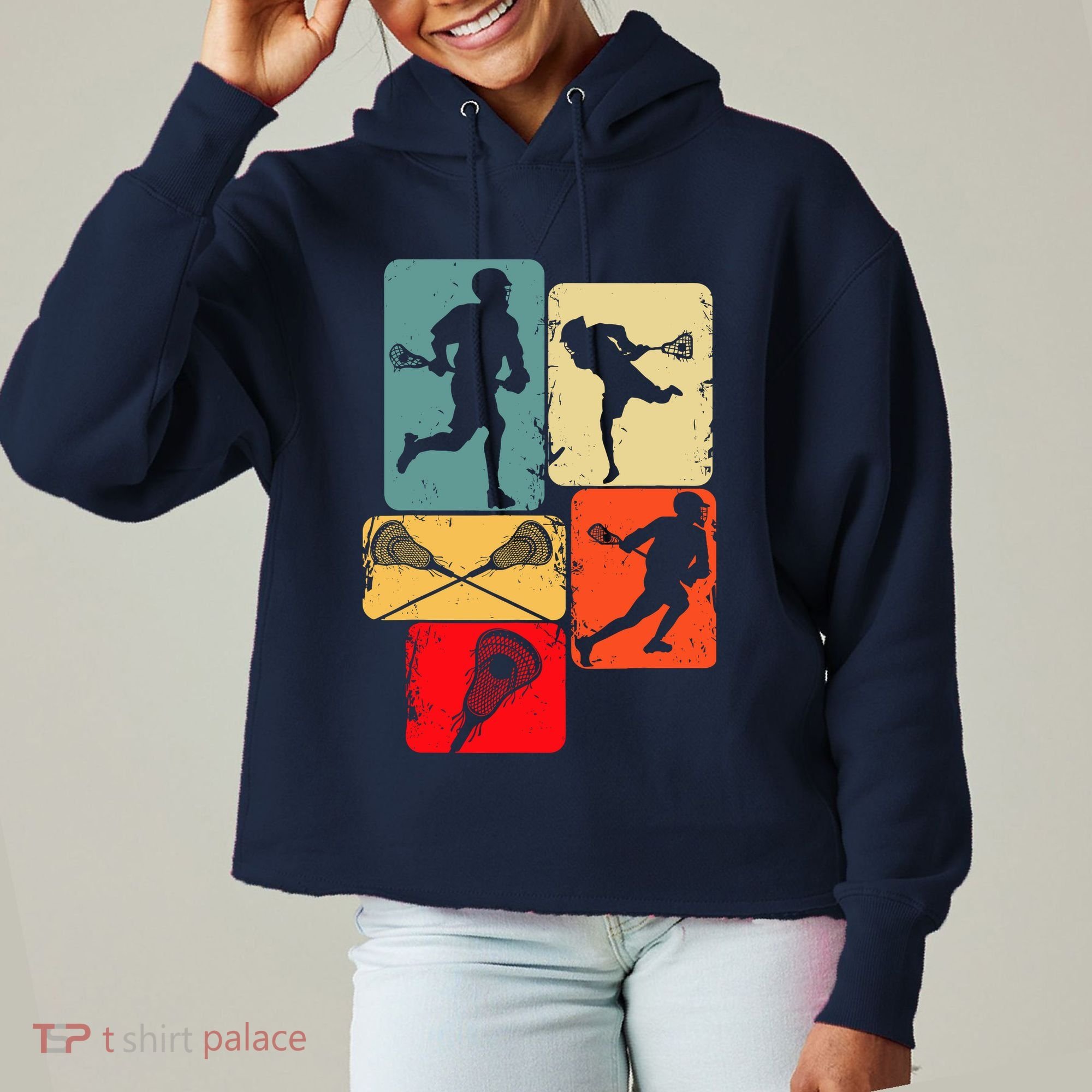 Lacrosse Ladies Heavyweight Boxy Pullover Hoodie