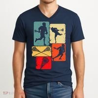Lacrosse V-Neck T-Shirt thumb 2