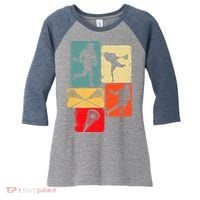 Lacrosse Women's Tri-Blend 3/4-Sleeve Raglan Shirt thumb 0