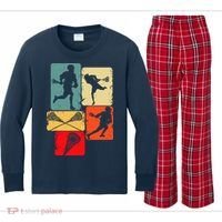 Lacrosse Kids Long Sleeve Plaid Pajama Set thumb 0