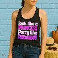 Look Like A Princess Party Like Phreshboy Women's Tank Top thumb 2