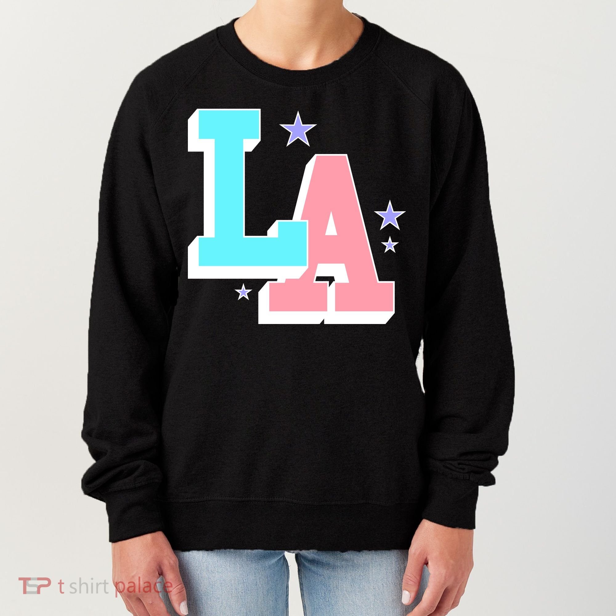 LA LOS ANGELES VARSITY TYPOGRAPHY Women's Sweatshirt