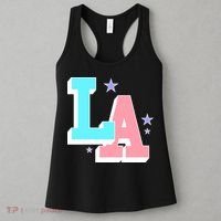 LA LOS ANGELES VARSITY TYPOGRAPHY Women's Tank Top thumb 3