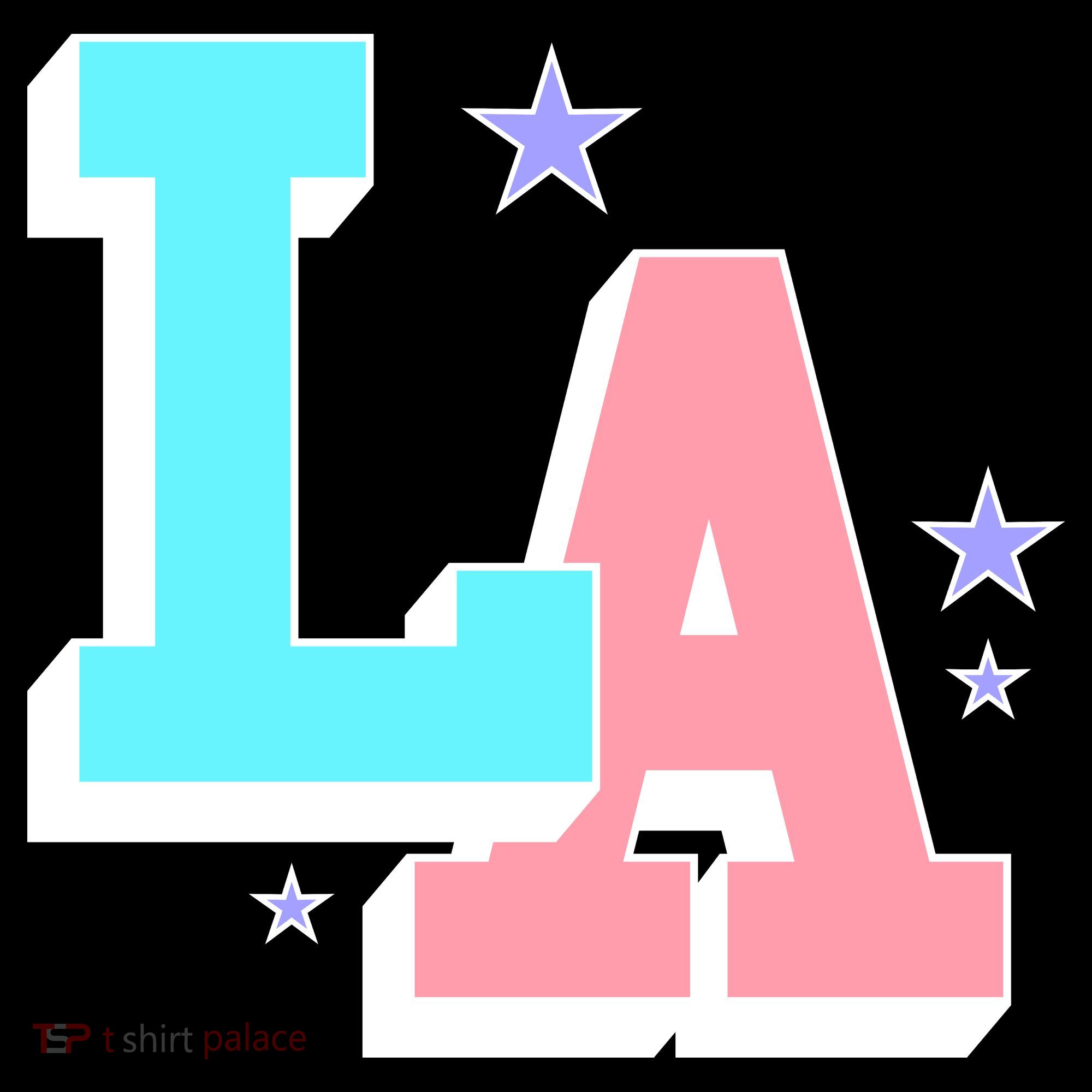 LA LOS ANGELES VARSITY TYPOGRAPHY Women's Tank Top