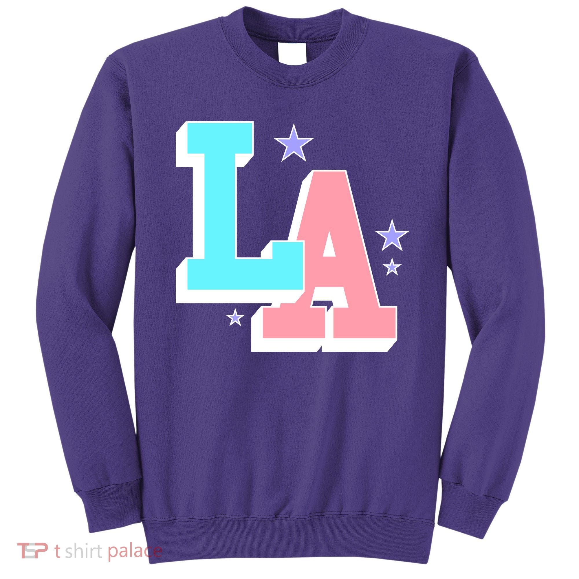 LA LOS ANGELES VARSITY TYPOGRAPHY Sweatshirt