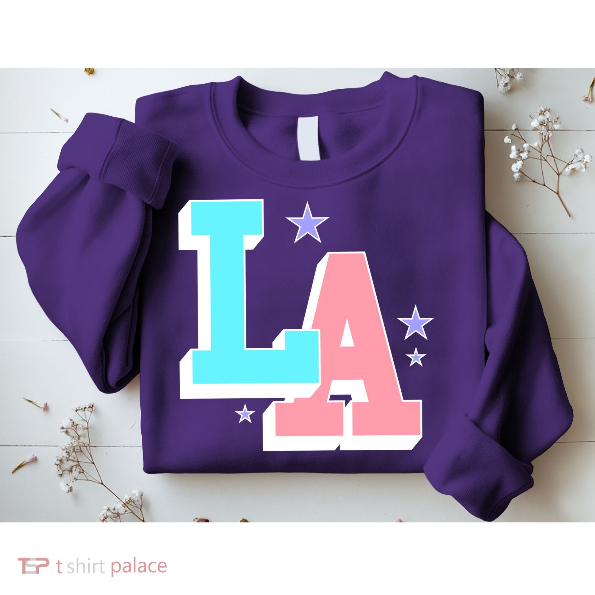 LA LOS ANGELES VARSITY TYPOGRAPHY Sweatshirt