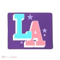 LA LOS ANGELES VARSITY TYPOGRAPHY Mousepad thumb 0