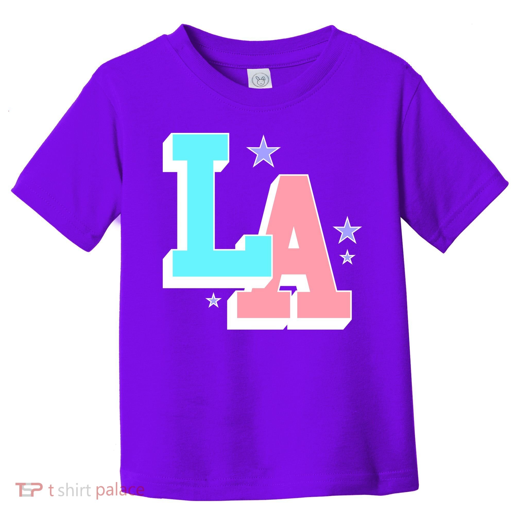 LA LOS ANGELES VARSITY TYPOGRAPHY Toddler T-Shirt