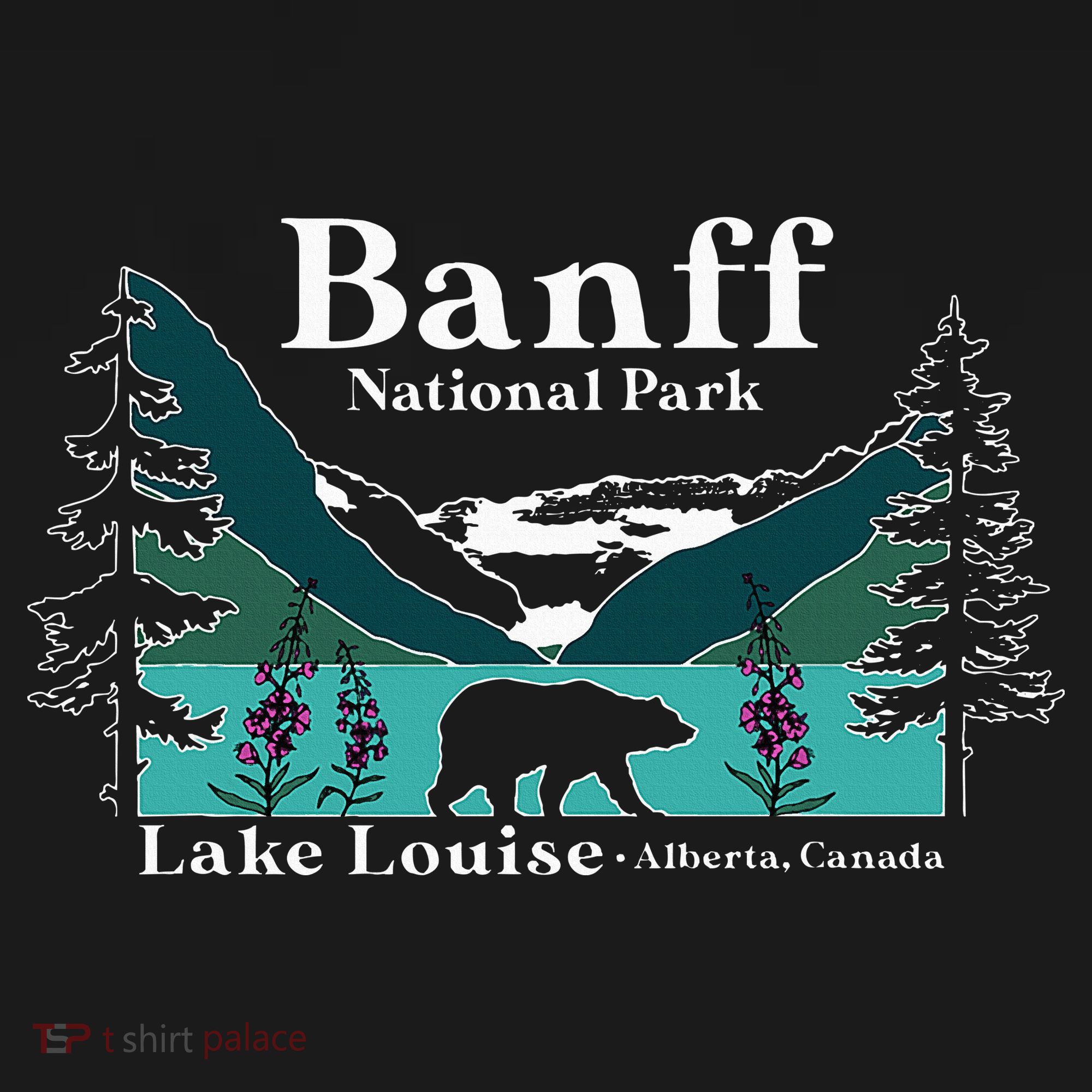 Lake Louise Alberta Banff National Parks Canada Bear Women's Hoodie
