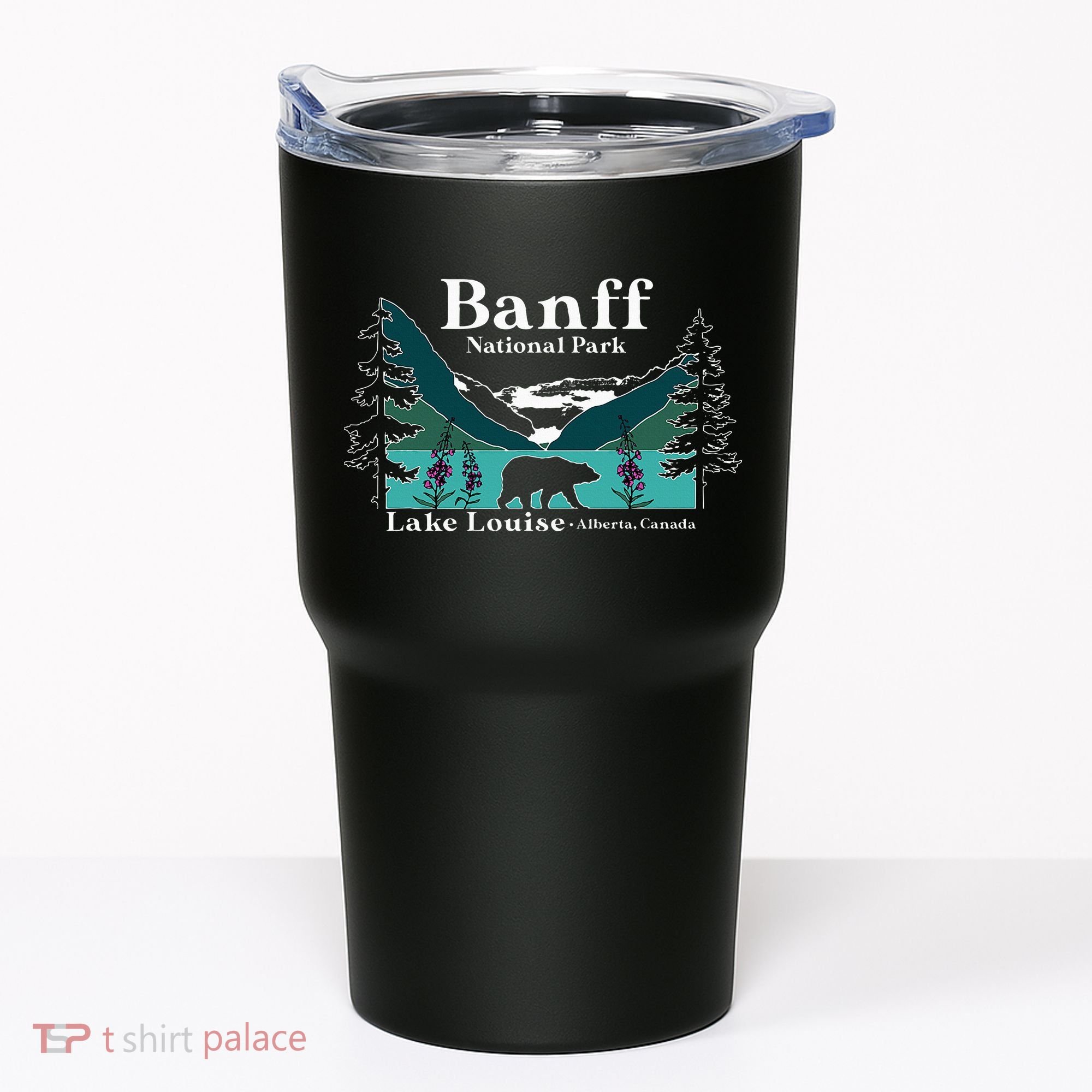 Lake Louise Alberta Banff National Parks Canada Bear Tumbler