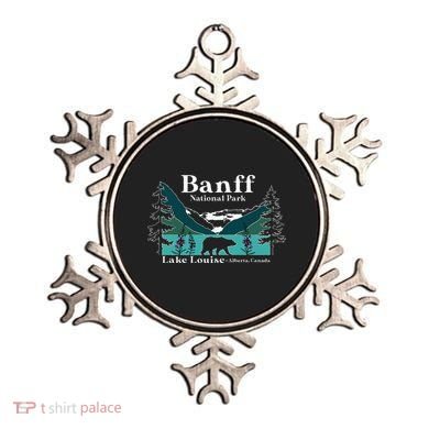 Lake Louise Alberta Banff National Parks Canada Bear Ornament