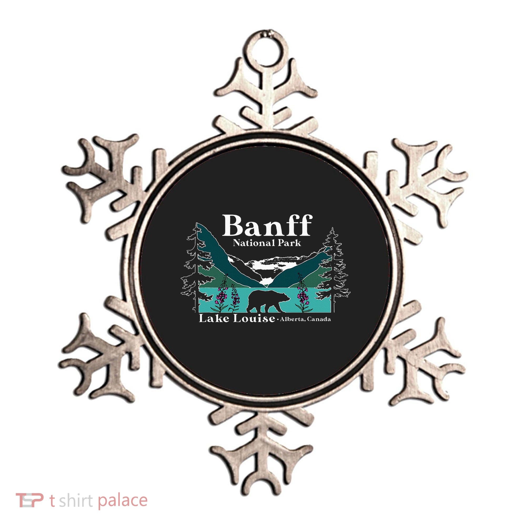 Lake Louise Alberta Banff National Parks Canada Bear Ornament
