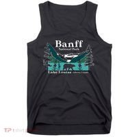 Lake Louise Alberta Banff National Parks Canada Bear Tank Top thumb 0