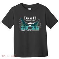 Lake Louise Alberta Banff National Parks Canada Bear Toddler T-Shirt thumb 0