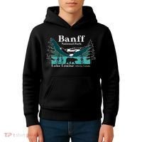 Lake Louise Alberta Banff National Parks Canada Bear Kids Hoodie thumb 4