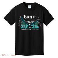 Lake Louise Alberta Banff National Parks Canada Bear Kids T-Shirt thumb 0