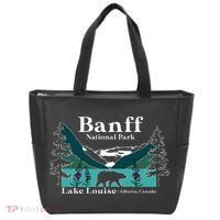 Lake Louise Alberta Banff National Parks Canada Bear Tote Bag thumb 0