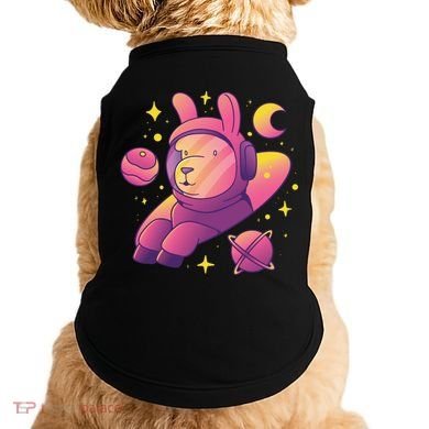 Llama Astronaut Doggie Tank