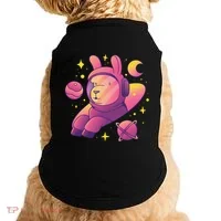 Llama Astronaut Doggie Tank thumb 0