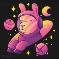 Llama Astronaut Doggie Tank thumb 4