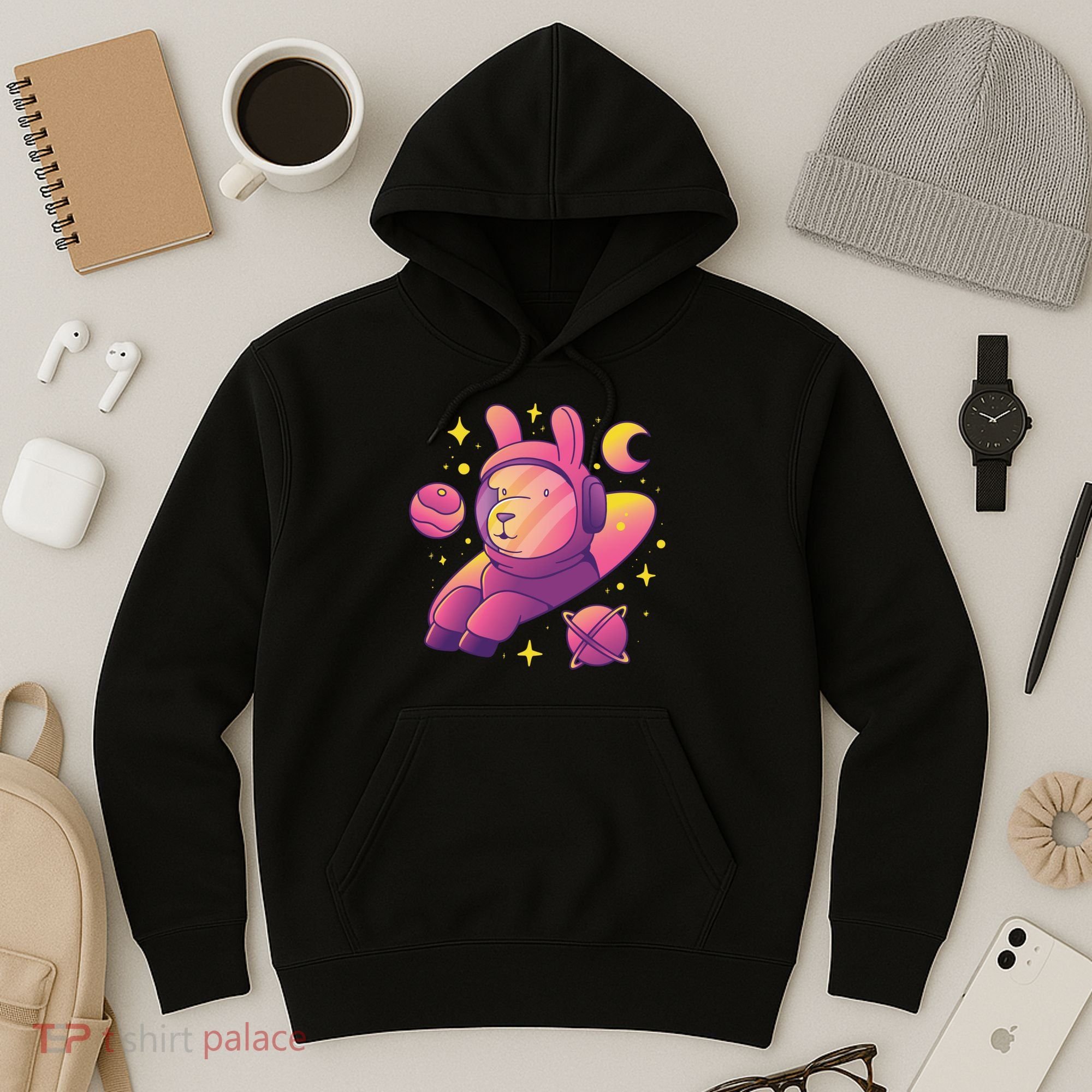 Llama Astronaut Hoodie