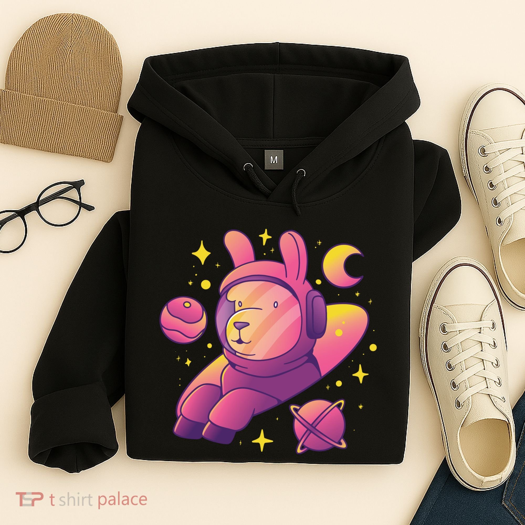 Llama Astronaut Hoodie