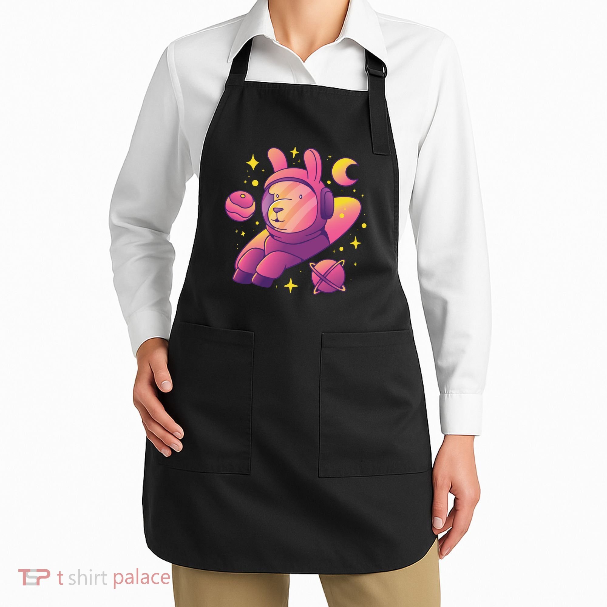 Llama Astronaut Apron