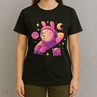Llama Astronaut T-Shirt thumb 4