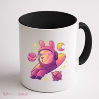Llama Astronaut Coffee Mug thumb 1