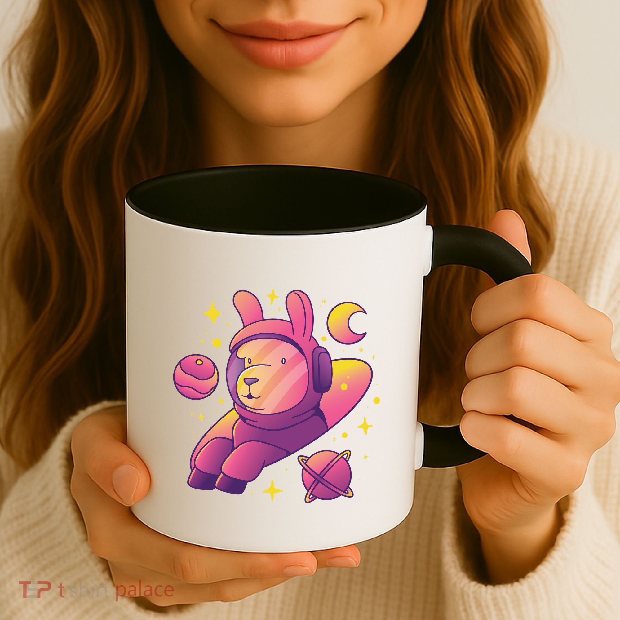 Llama Astronaut Coffee Mug