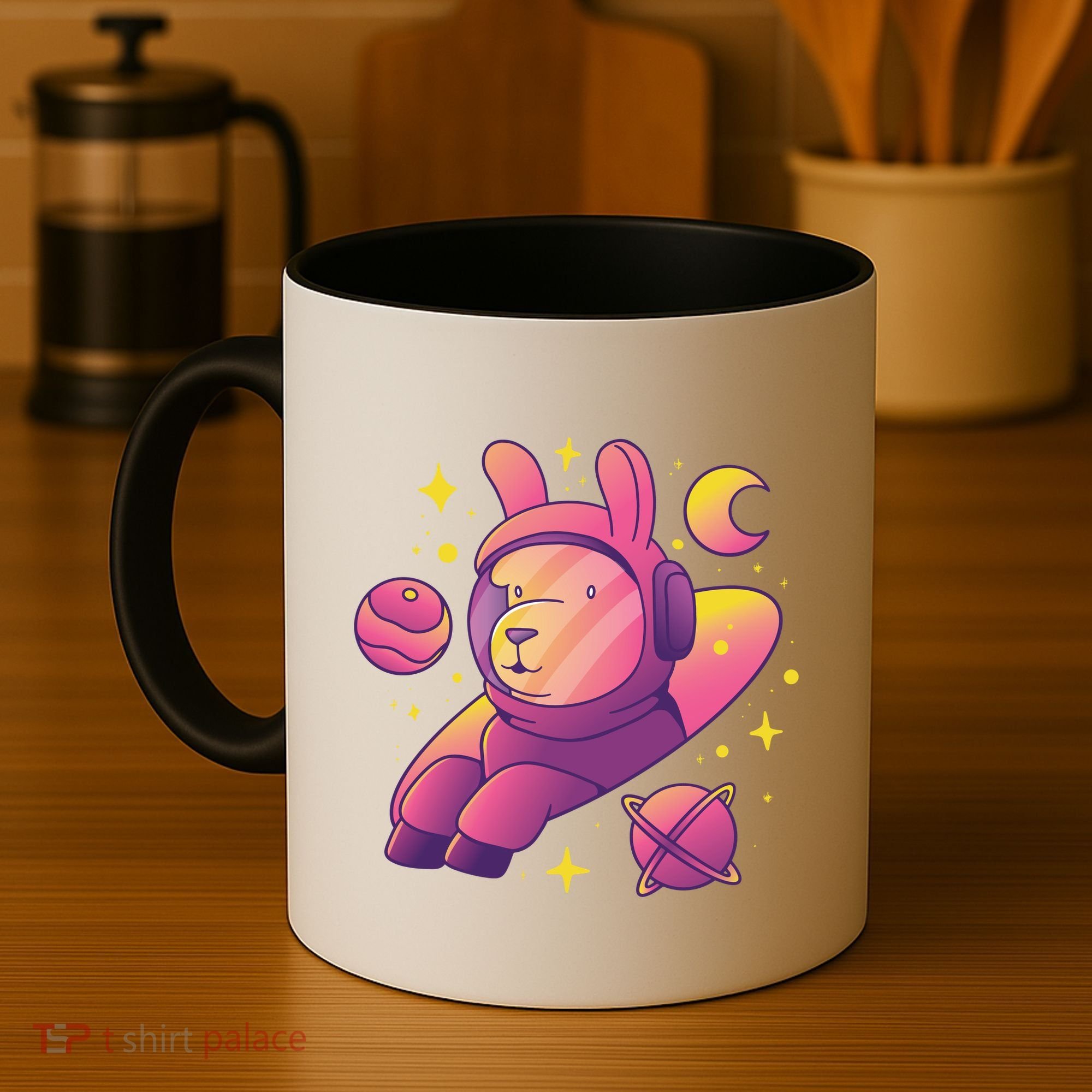 Llama Astronaut Coffee Mug