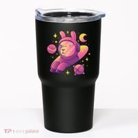 Llama Astronaut Tumbler thumb 0