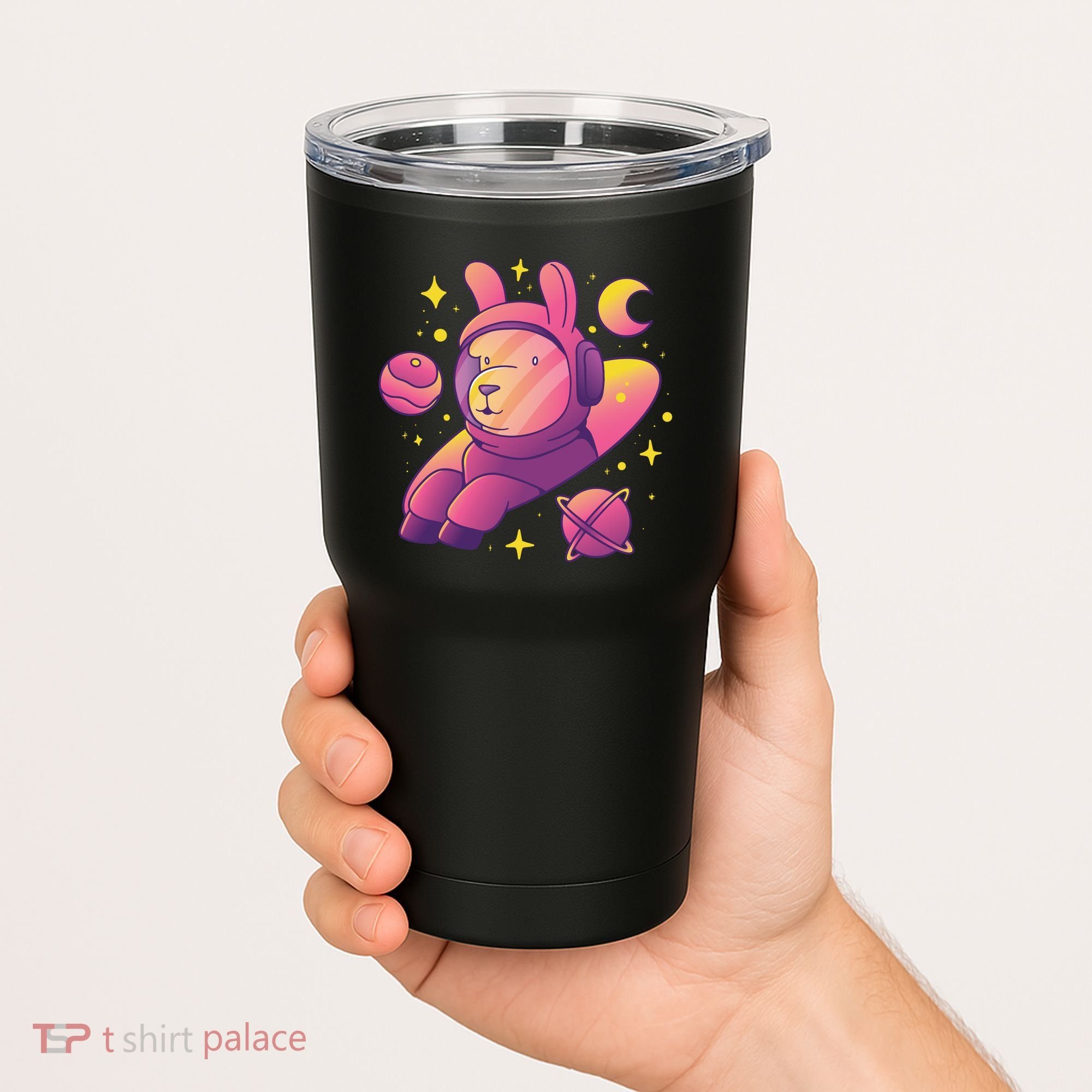 Llama Astronaut Tumbler