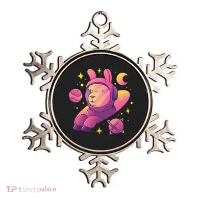 Llama Astronaut Ornament