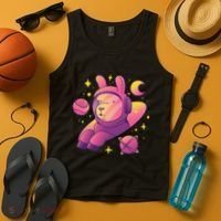 Llama Astronaut Tank Top thumb 4