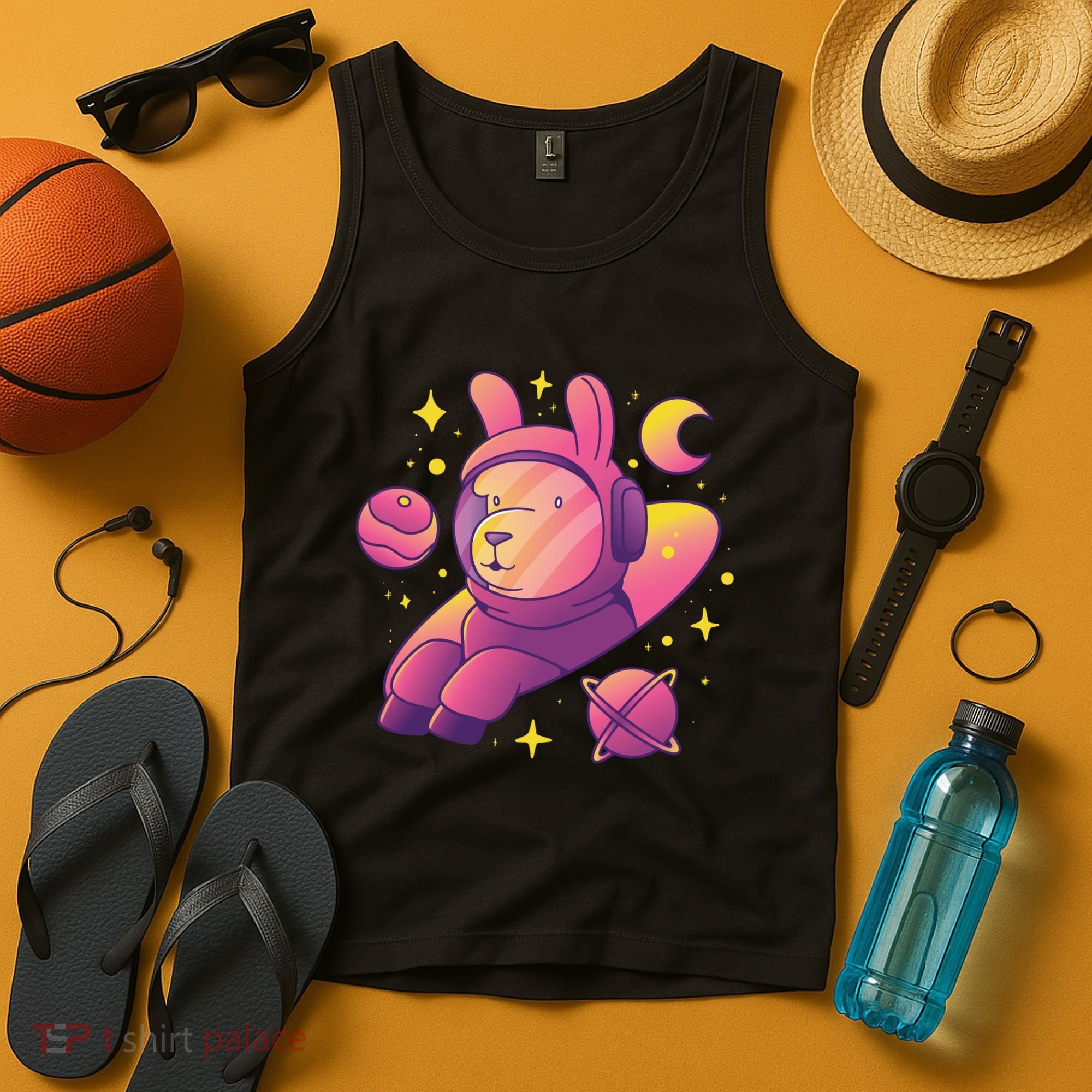 Llama Astronaut Tank Top