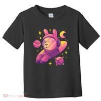 Llama Astronaut Toddler T-Shirt thumb 0
