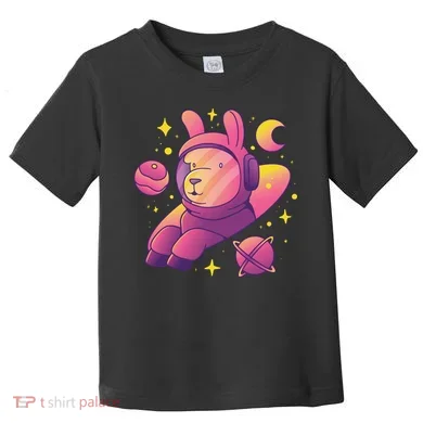 Llama Astronaut Toddler T-Shirt