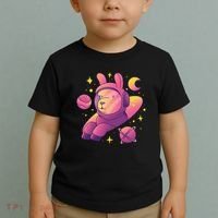 Llama Astronaut Toddler T-Shirt thumb 2