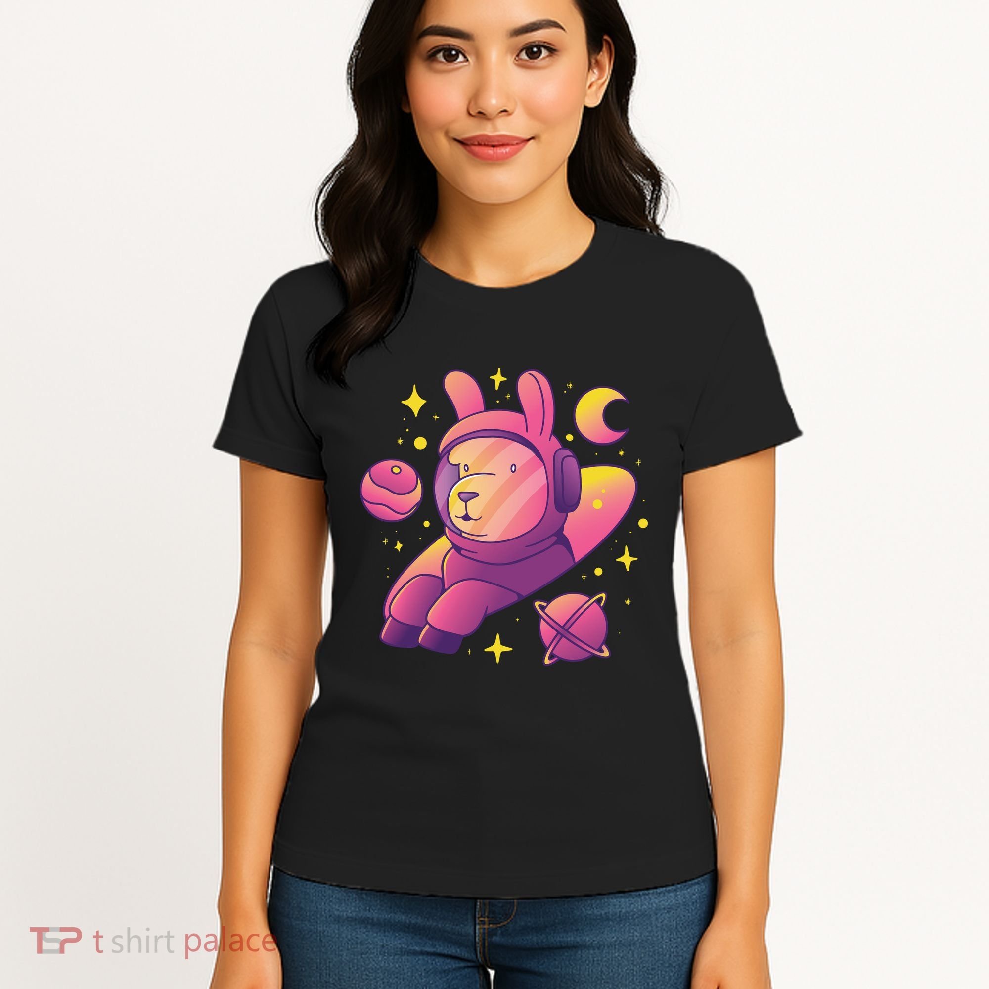 Llama Astronaut Women's T-Shirt