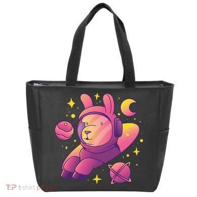 Llama Astronaut Tote Bag