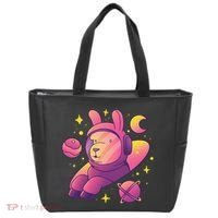 Llama Astronaut Tote Bag thumb 0